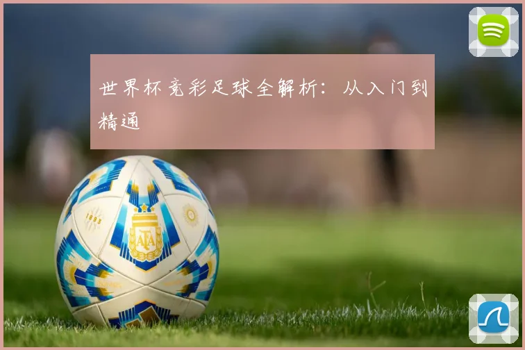 世界杯竞彩足球全解析：从入门到精通